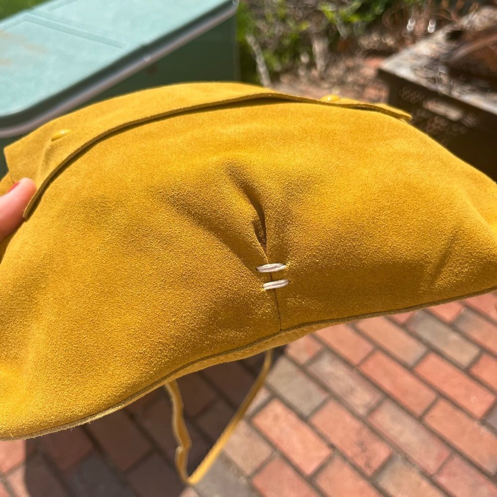 Anthropologie Suede Crossbody Bag NWT - Picture 6 of 6